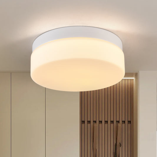 12" White LED Flush Mount Ceiling Light