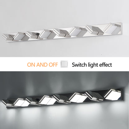 8-Light Chrome LED Bathroom Vanity Light - view 7