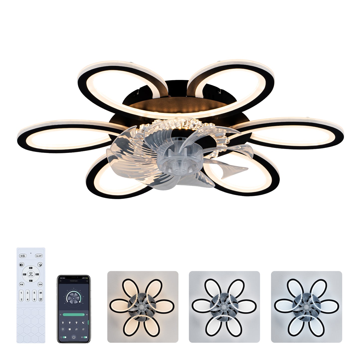 Bladeless Fan Light