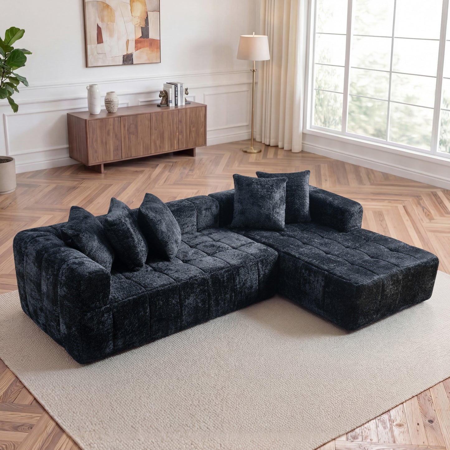 Modern Cloud Sectional