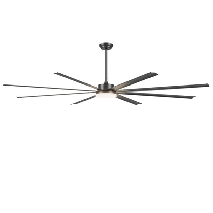 96" Black Industrial Ceiling Fan with Remote - view 20