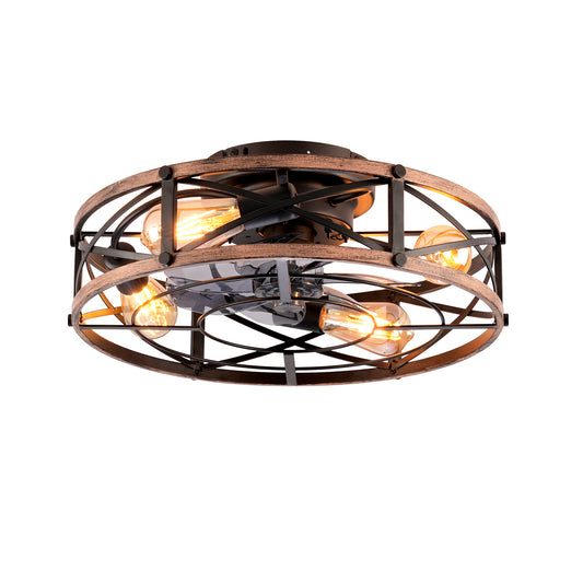 Rope Ceiling Fan Light