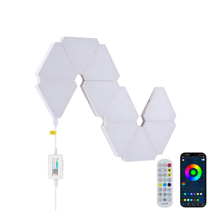Triangular RGB LED Wall Panels, 10 Pack - view 9