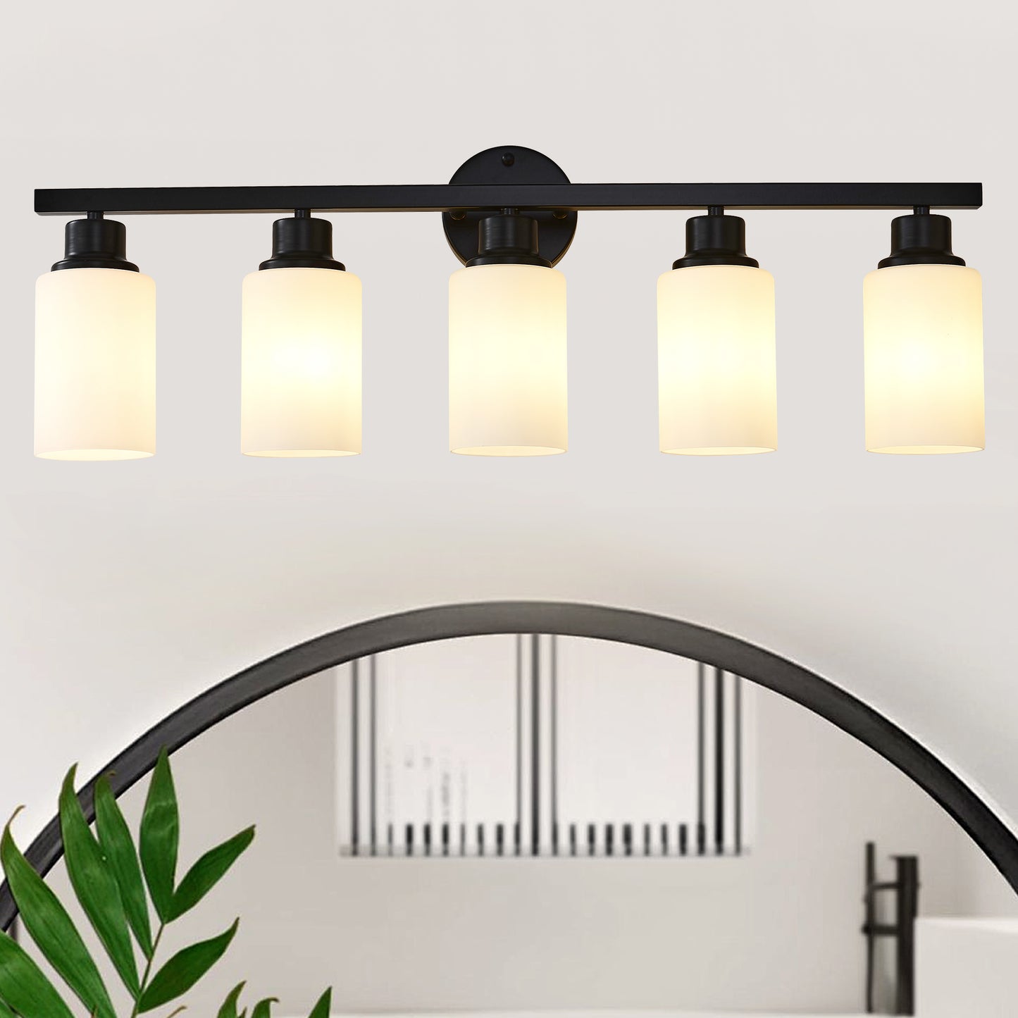 Matte Black Wall Sconce