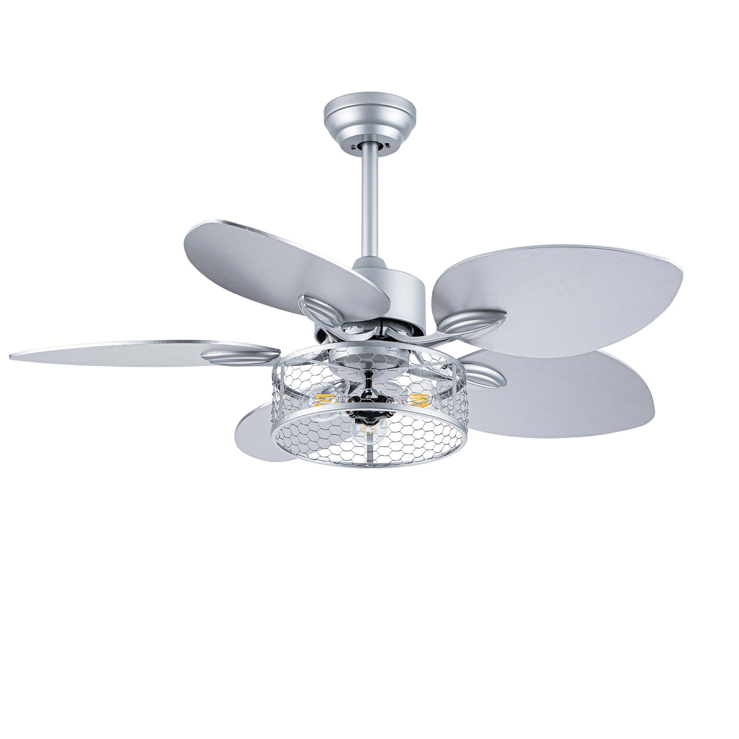 42" Silver Reversible Ceiling Fan with Remote - view 15