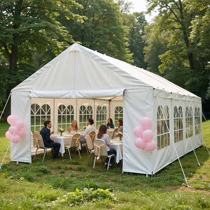 13×26 ft Heavy-Duty Carport Canopy with Removable Sidewalls