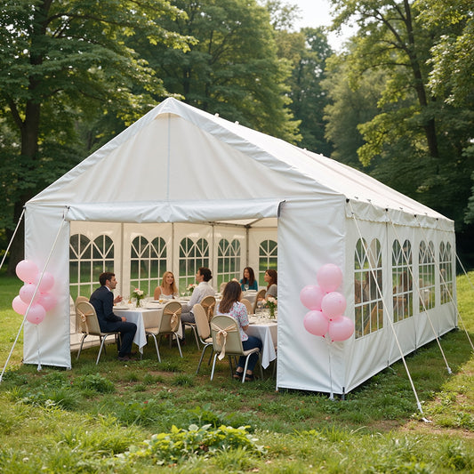 13×26 ft Heavy-Duty Carport Canopy with Removable Sidewalls