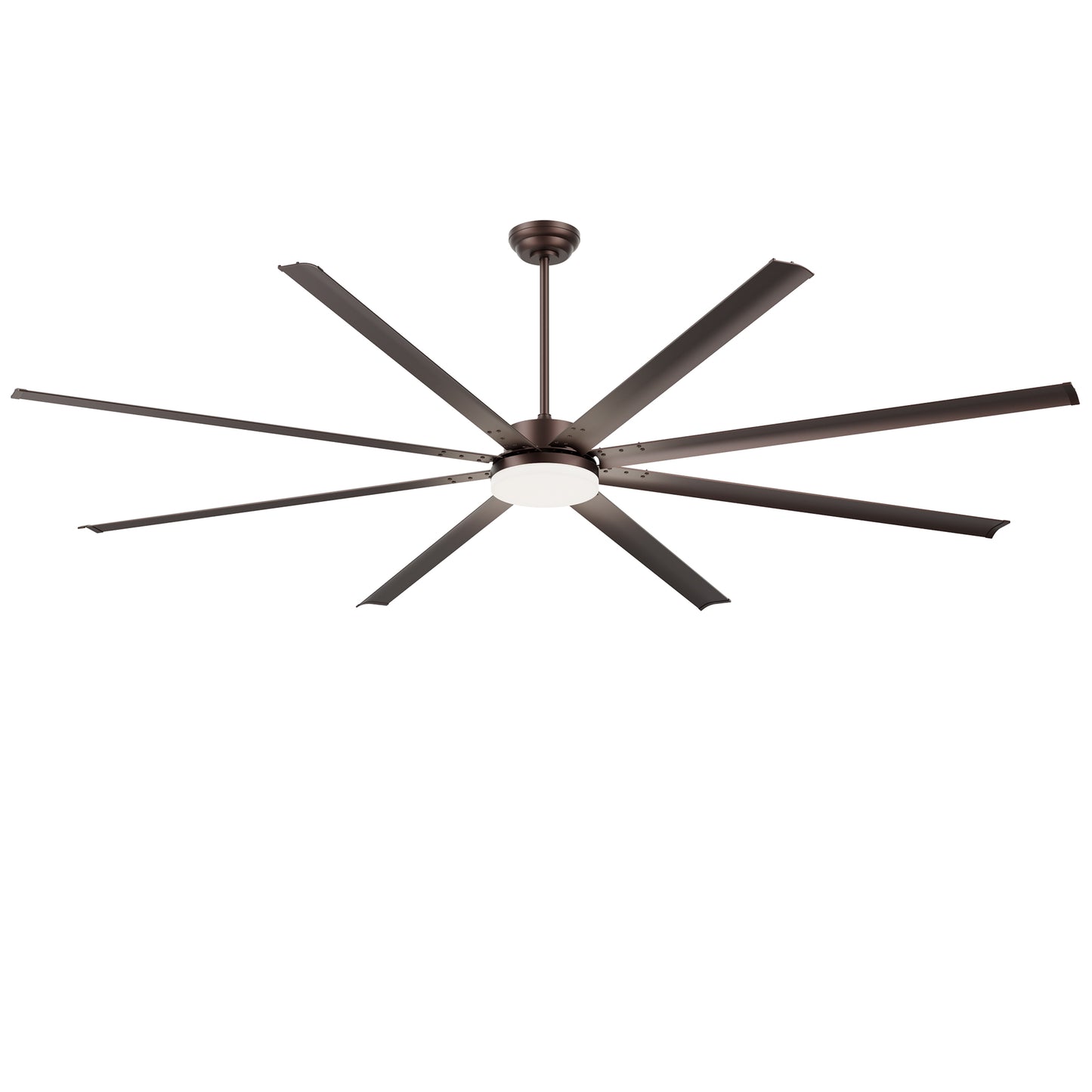96" Coffee Industrial Ceiling Fan with Remote - view 13