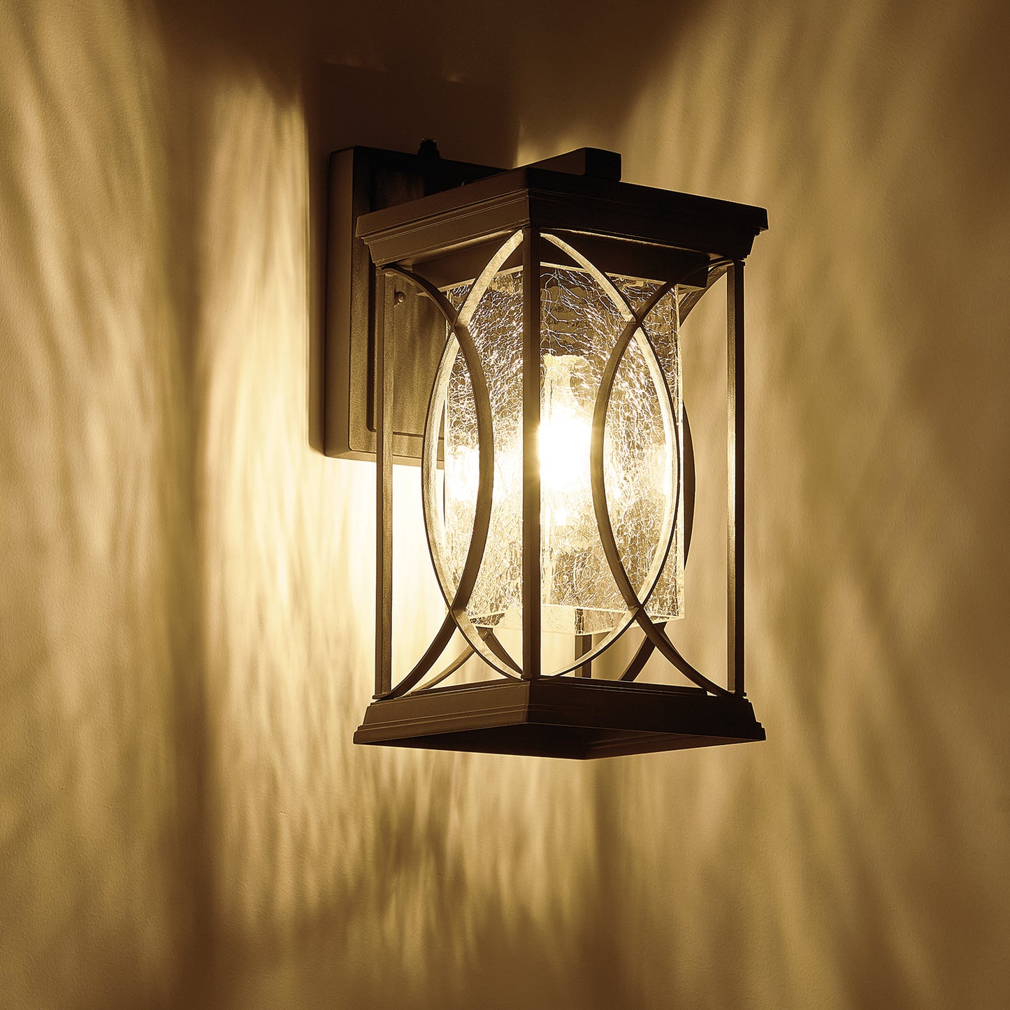 Oil Rubbed Bronze Dusk to Dawn Outdoor Wall Light