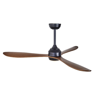 52" Black Reversible Ceiling Fan with Light - view 19