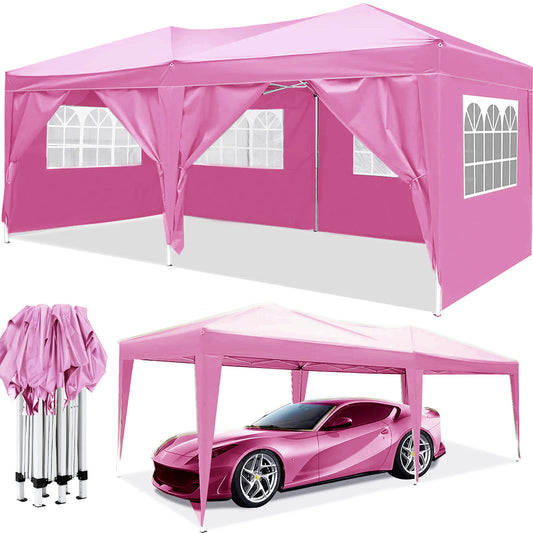 10'x20' EZ Pop Up Canopy Outdoor Portable Party Folding Tent