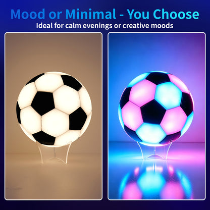 RGB Soccer Ball Night Light with Remote - view 8