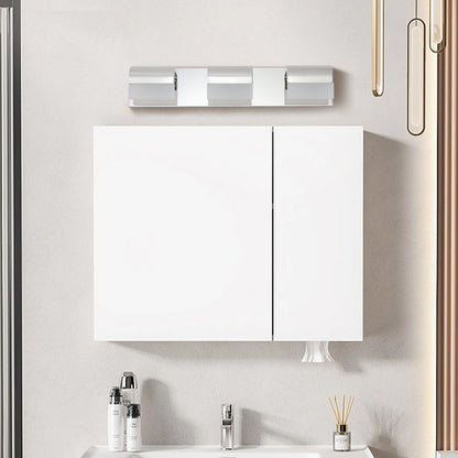 3-Light Chrome LED Vanity Wall Light - view 2
