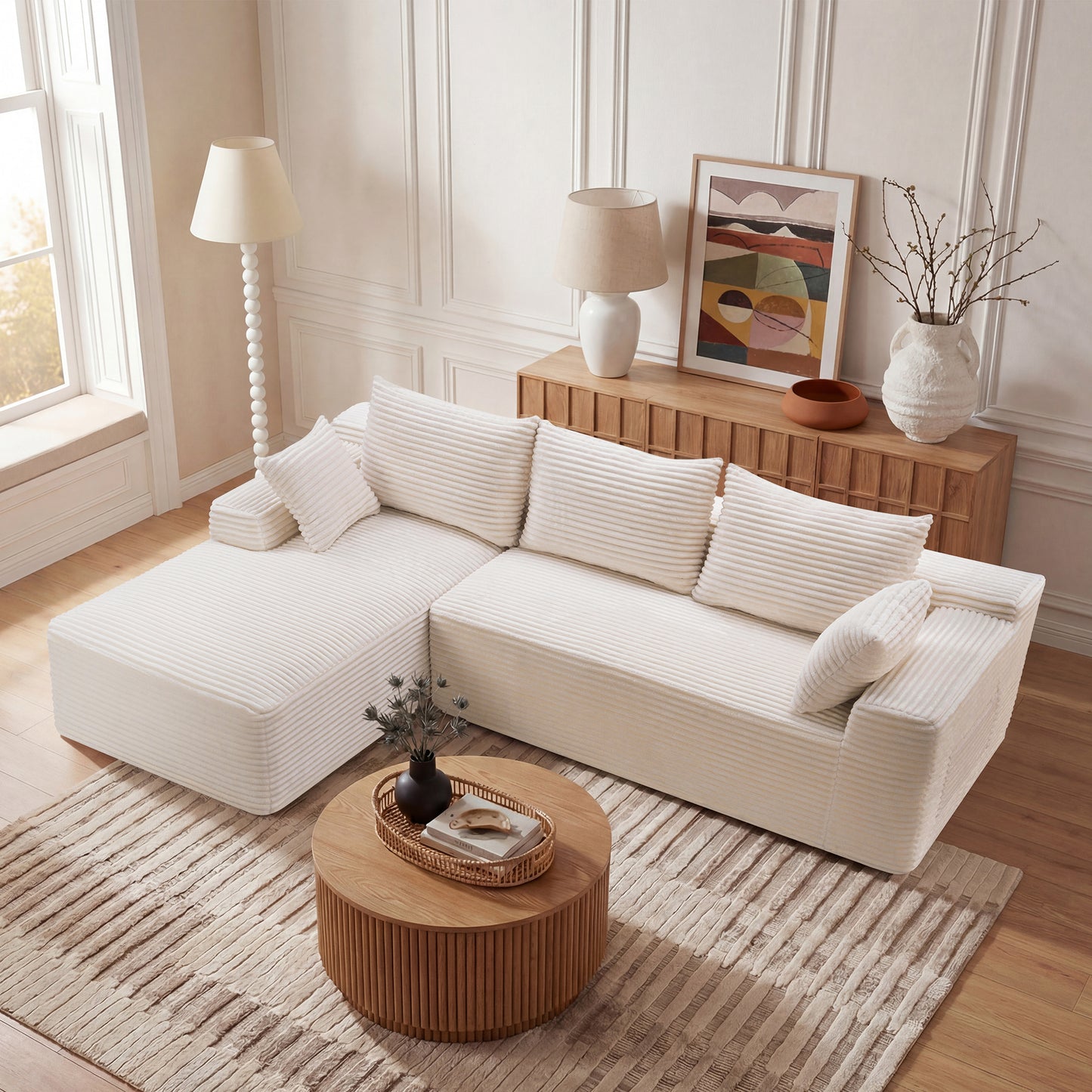 White Cloud Sectional