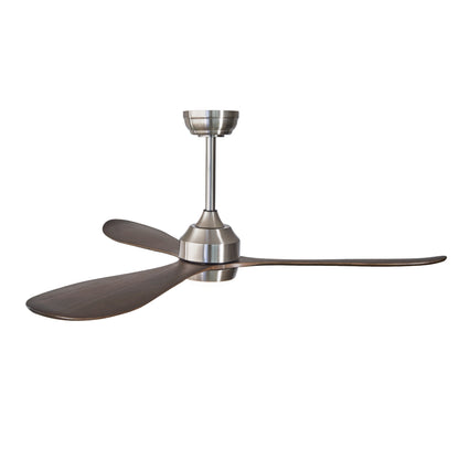 52" Nickel Solid Wood Ceiling Fan with Remote - view 18