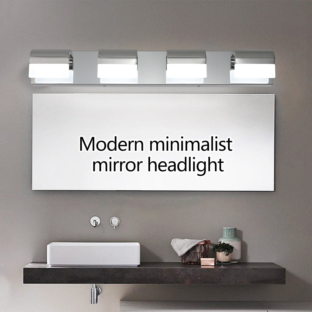 4-Light Chrome LED Bathroom Vanity Light - view 5