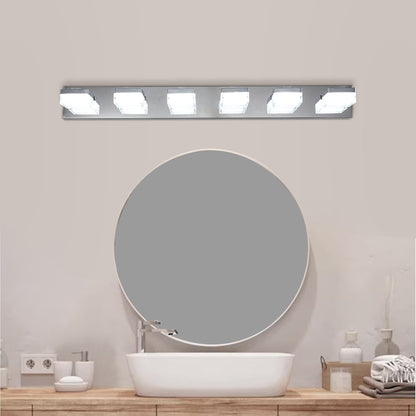 Modern 6-Light Chrome LED Vanity Light - view 7