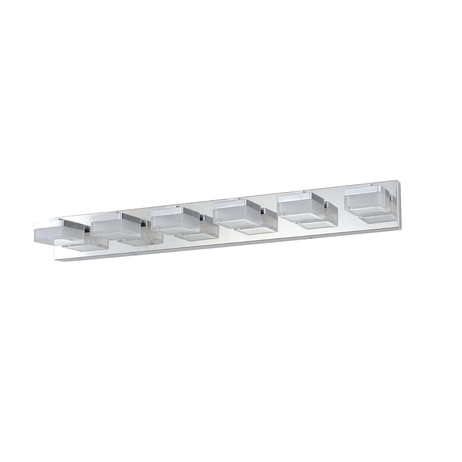 Modern 6-Light Chrome LED Vanity Light - view 10