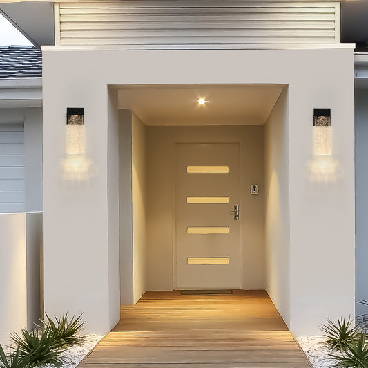 Crystal Outdoor Wall Light