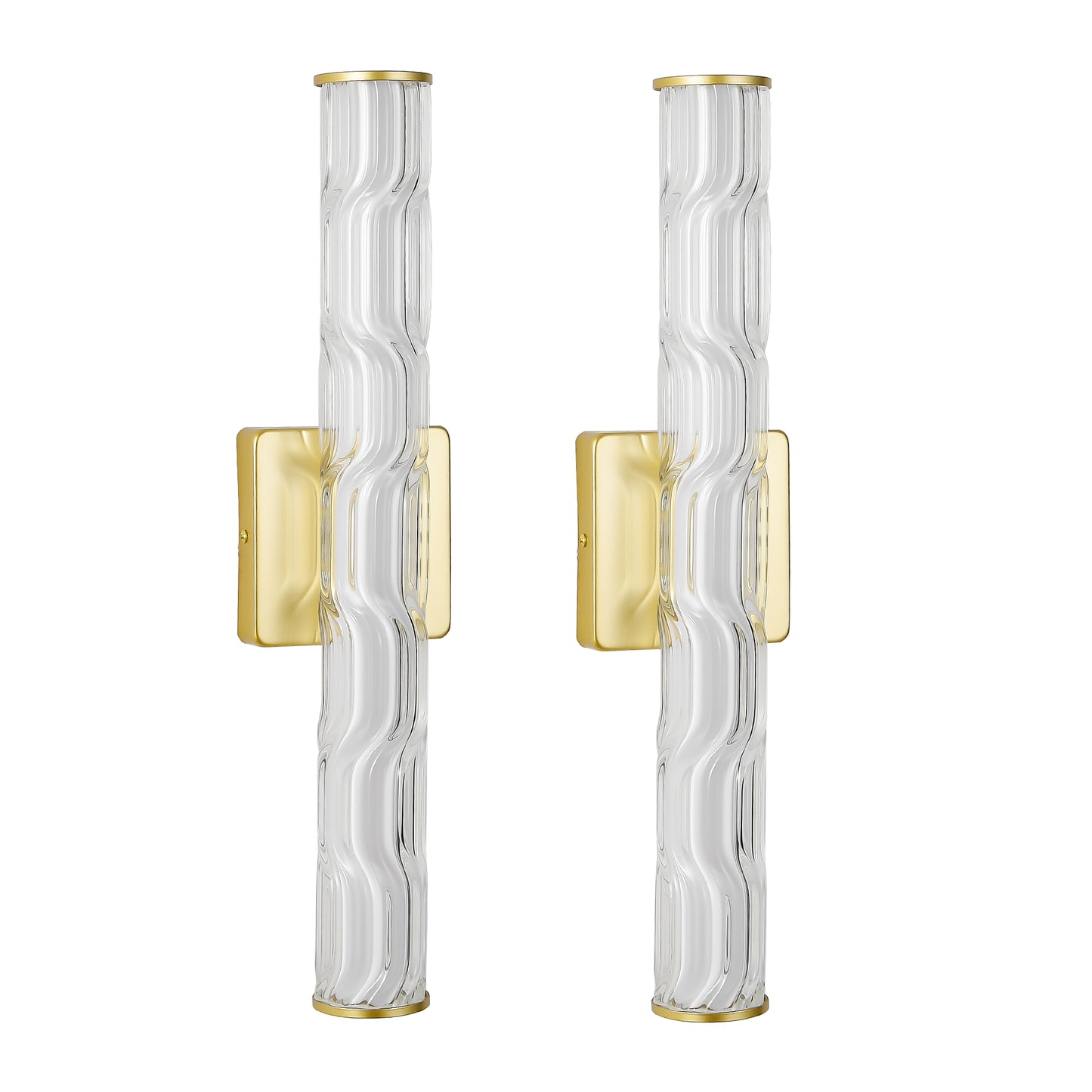 19.7"H Gold Crystal Wall Sconce, Set of 2 - view 10