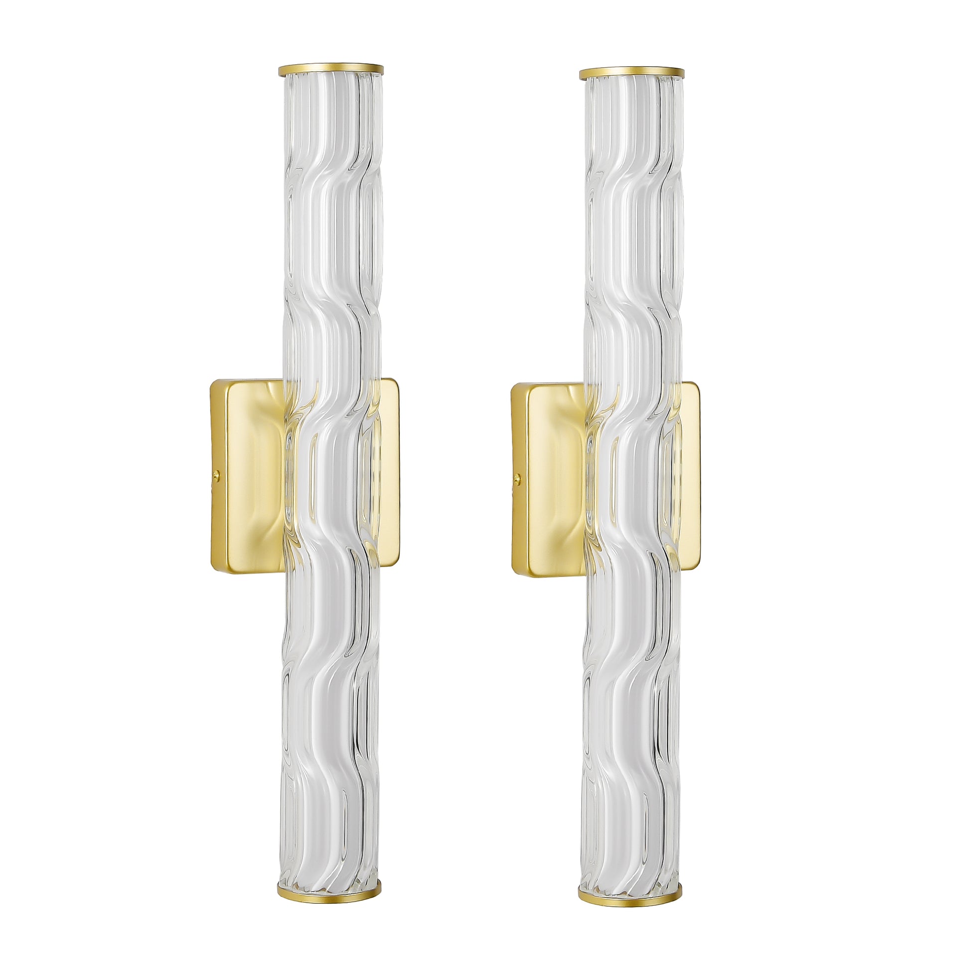 19.7"H Gold Crystal Wall Sconce, Set of 2 - view 10