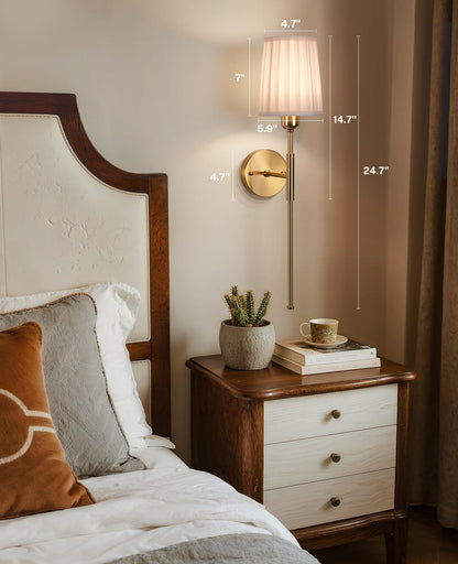 Lura Series Wireless Wall Sconces