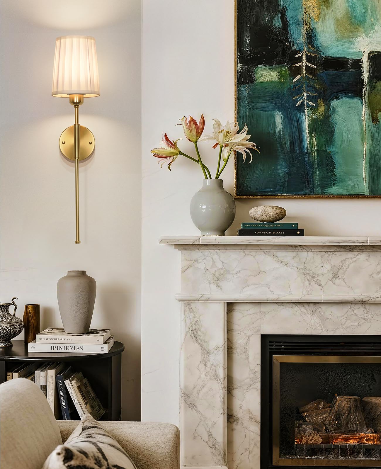 Lura Series Wireless Wall Sconces