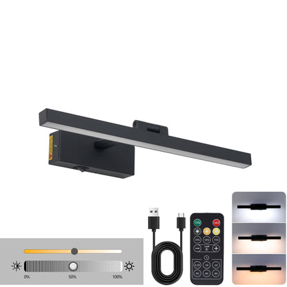 16" Modern Black Dimmable LED Vanity Light - view 7