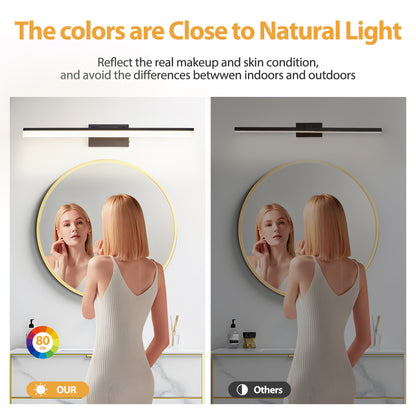 32" Black Metal LED Bathroom Vanity Light - view 6