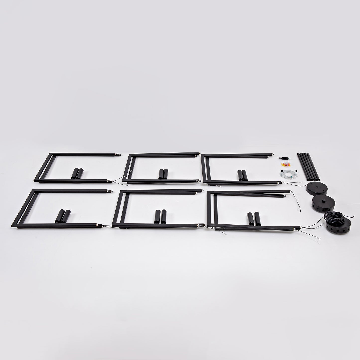 12-Light Matte Black Tiered Lantern Farmhouse Chandelier - view 10