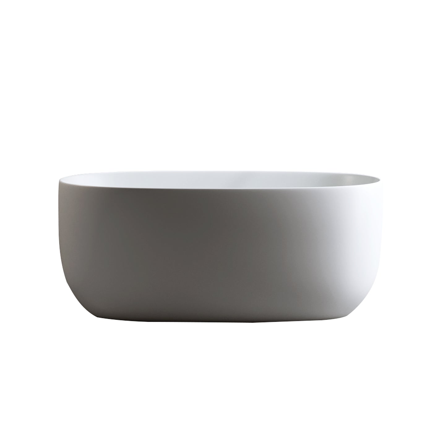 Matte White Freestanding Tub