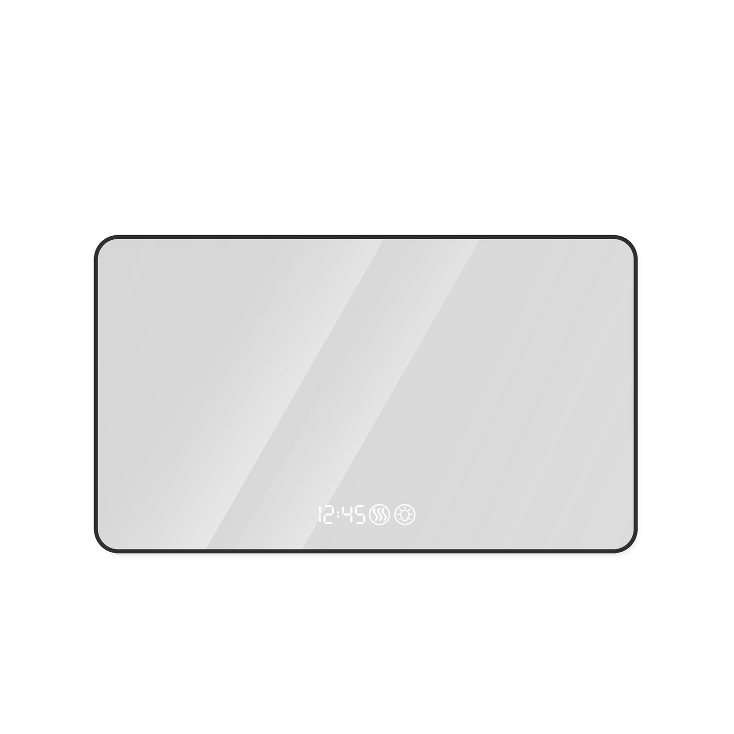 Black LED Bathroom Mirror