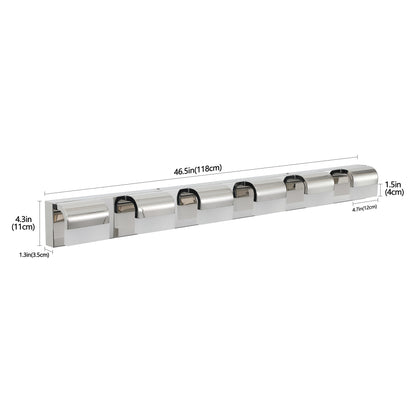 6-Light Chrome LED Bathroom Vanity Light - view 10