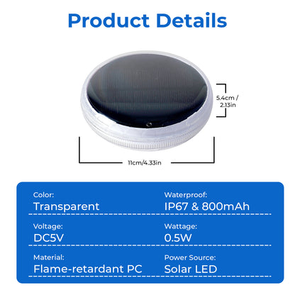 Solar Floating Pool Light with Remote - view 8