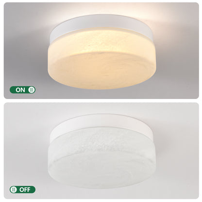 12" White Round LED Flush Mount Ceiling Light - view 8