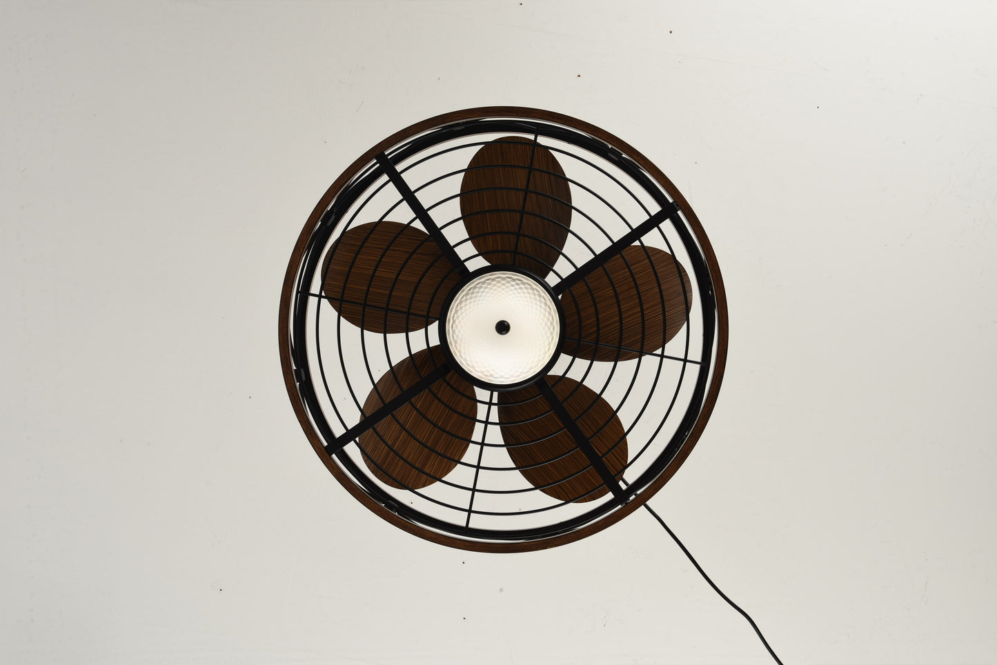 20" Matte Black Outdoor Ceiling Fan with Light and Remote - view 21