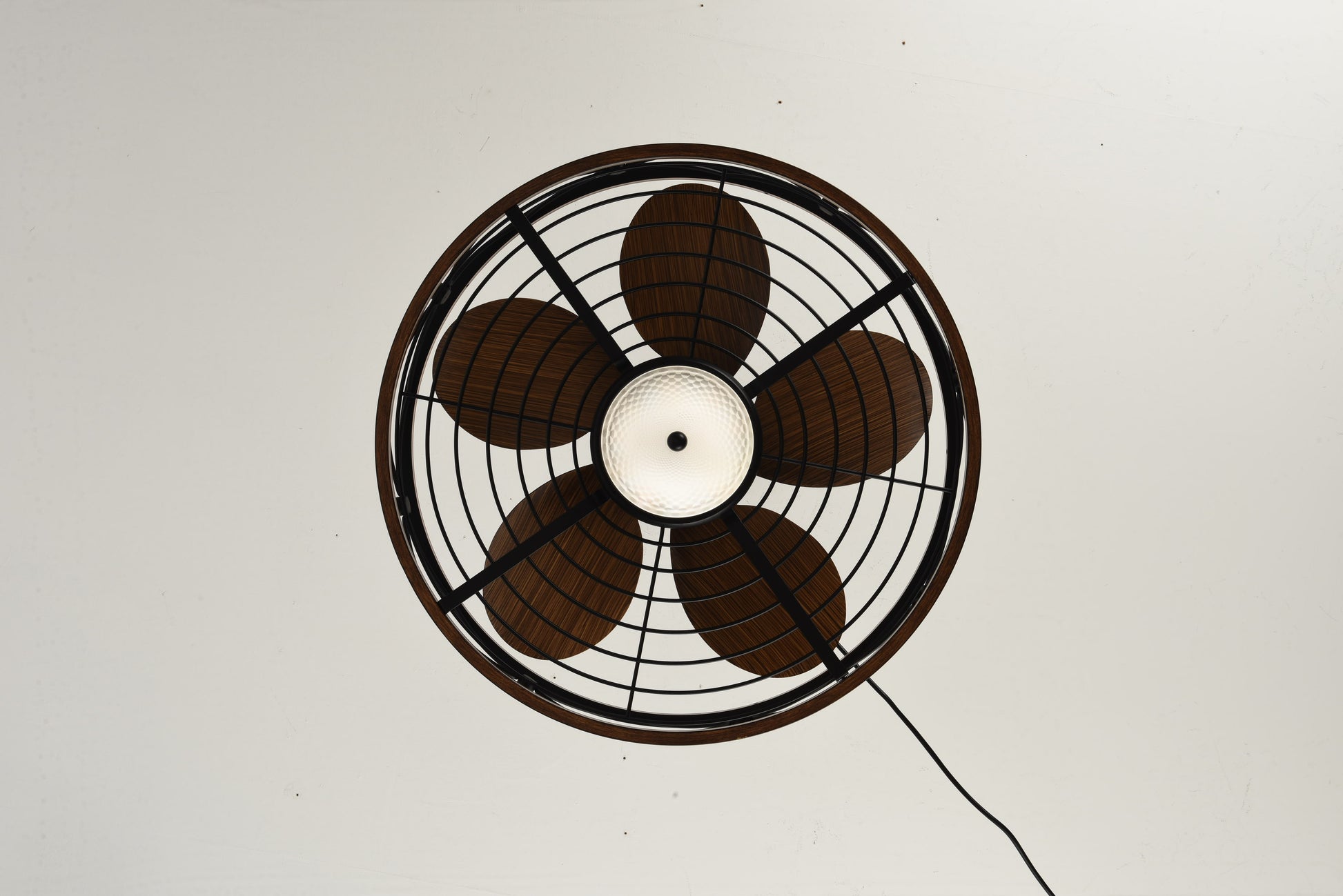 20" Matte Black Outdoor Ceiling Fan with Light and Remote - view 21