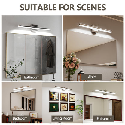 24" Chrome Vanity Wall Light with Dimmable LED - view 6