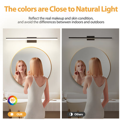 39" Black Metal LED Bathroom Vanity Light - view 5
