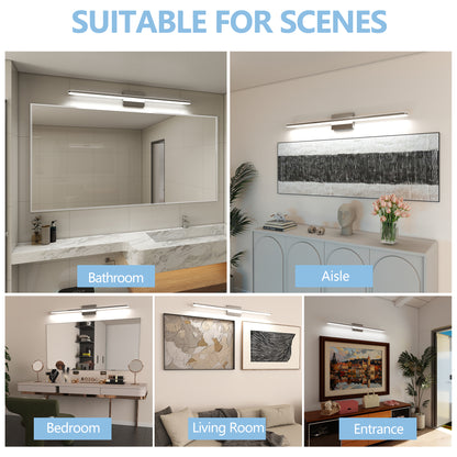 39" Modern Chrome LED Bathroom Vanity Light - view 5