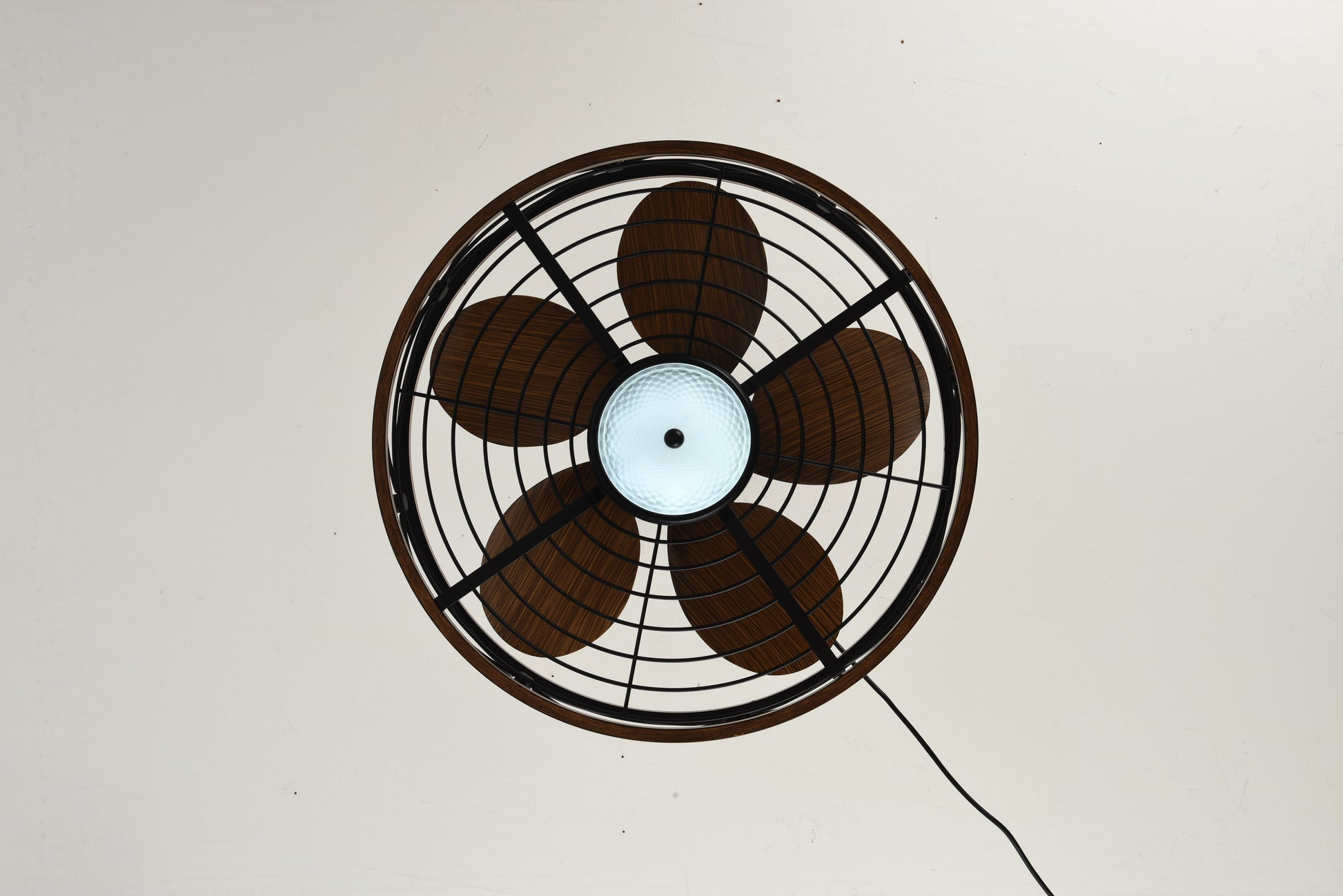 20" Matte Black Outdoor Ceiling Fan with Light and Remote - view 20