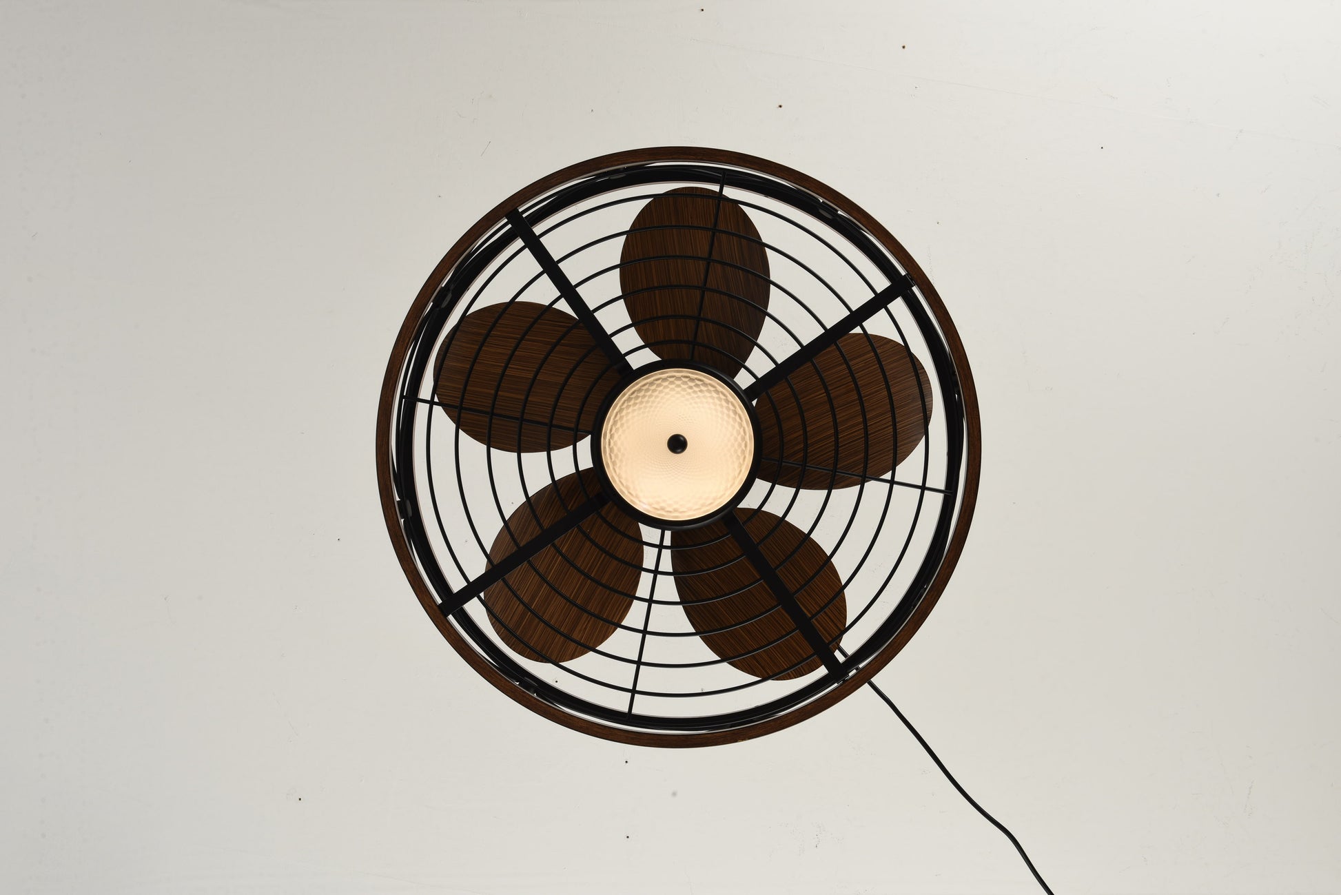 20" Matte Black Outdoor Ceiling Fan with Light and Remote - view 19