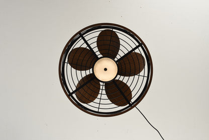 20" Matte Black Outdoor Ceiling Fan with Light and Remote - view 19