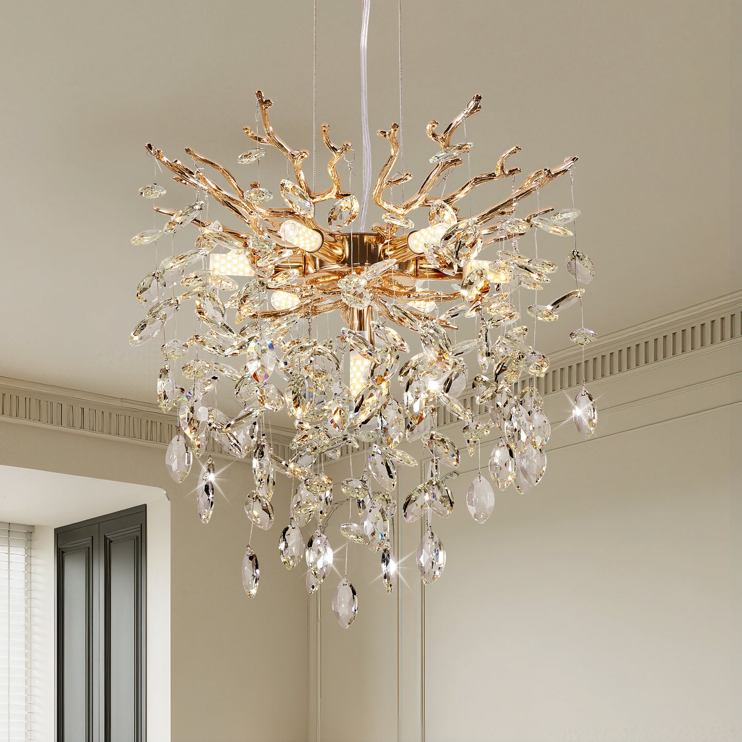 Crystal Pendant Light
