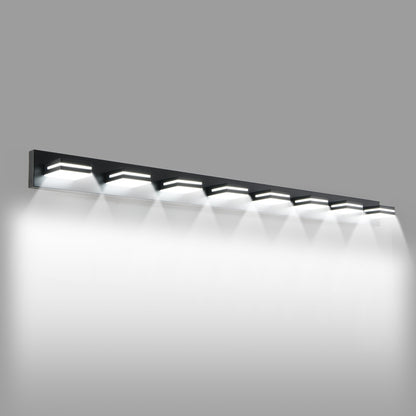 8-Light Black LED Bathroom Vanity Light - view 11