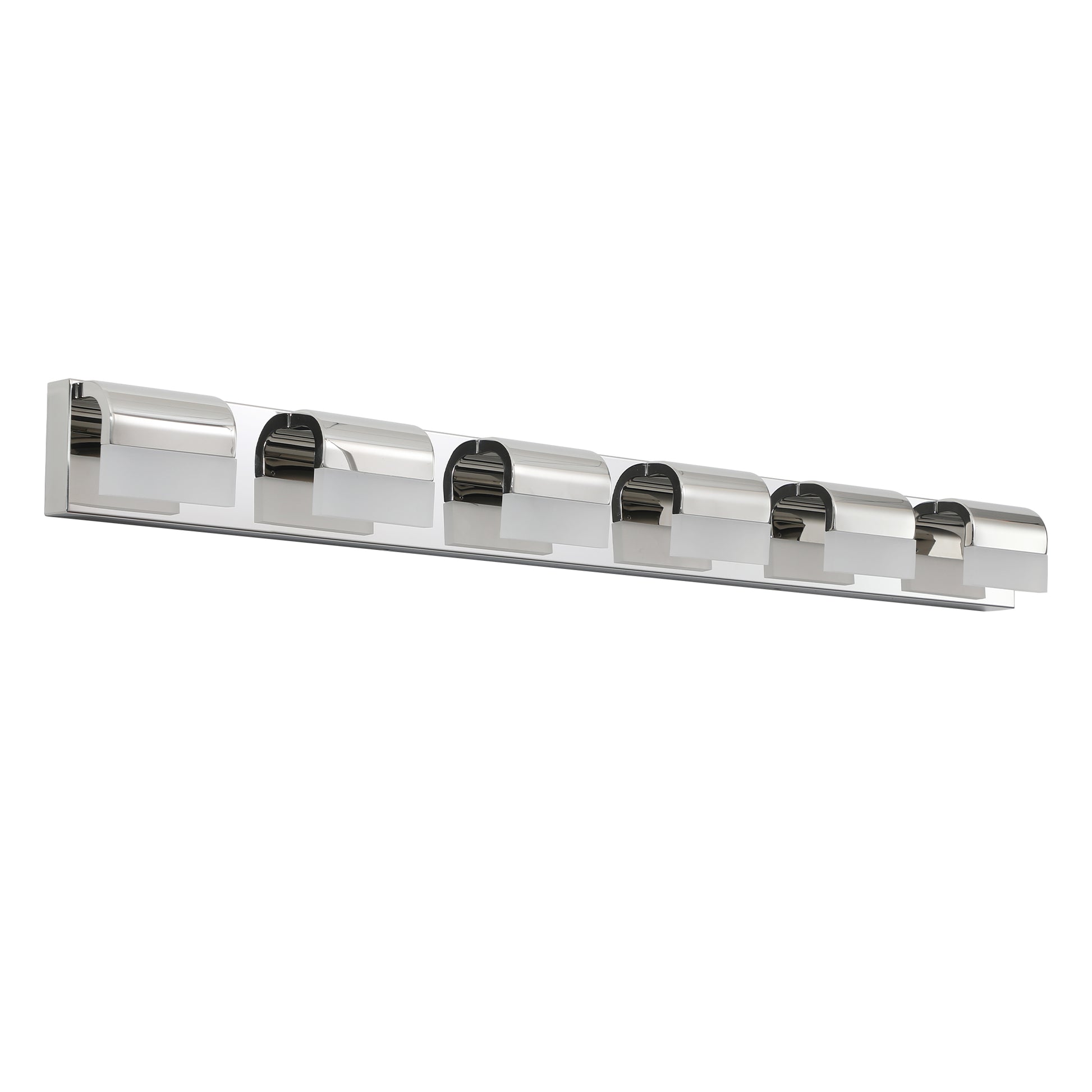 6-Light Chrome LED Bathroom Vanity Light - view 11