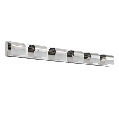 6-Light Chrome LED Bathroom Vanity Light - view 11