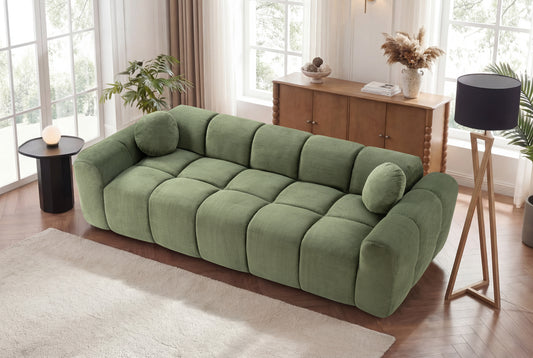 Green 4-Seater Sofa
