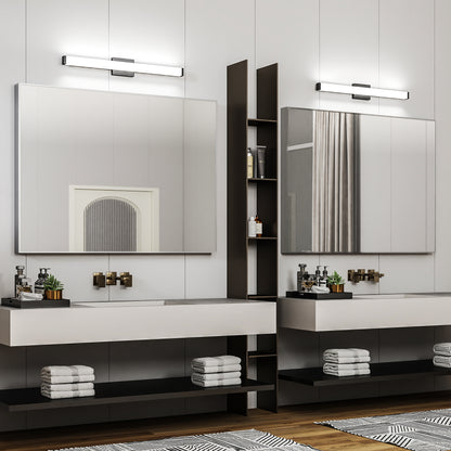 33" Black LED Bathroom Vanity Light