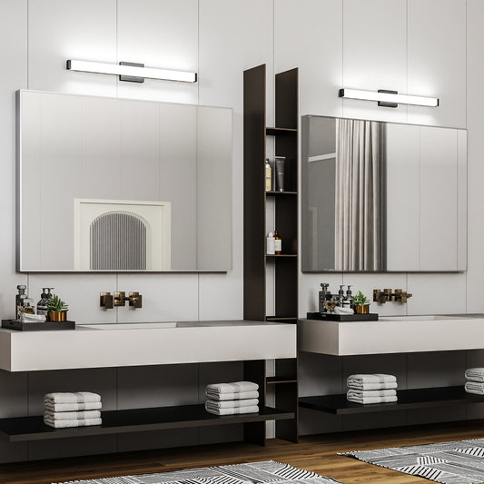 33" Black LED Bathroom Vanity Light